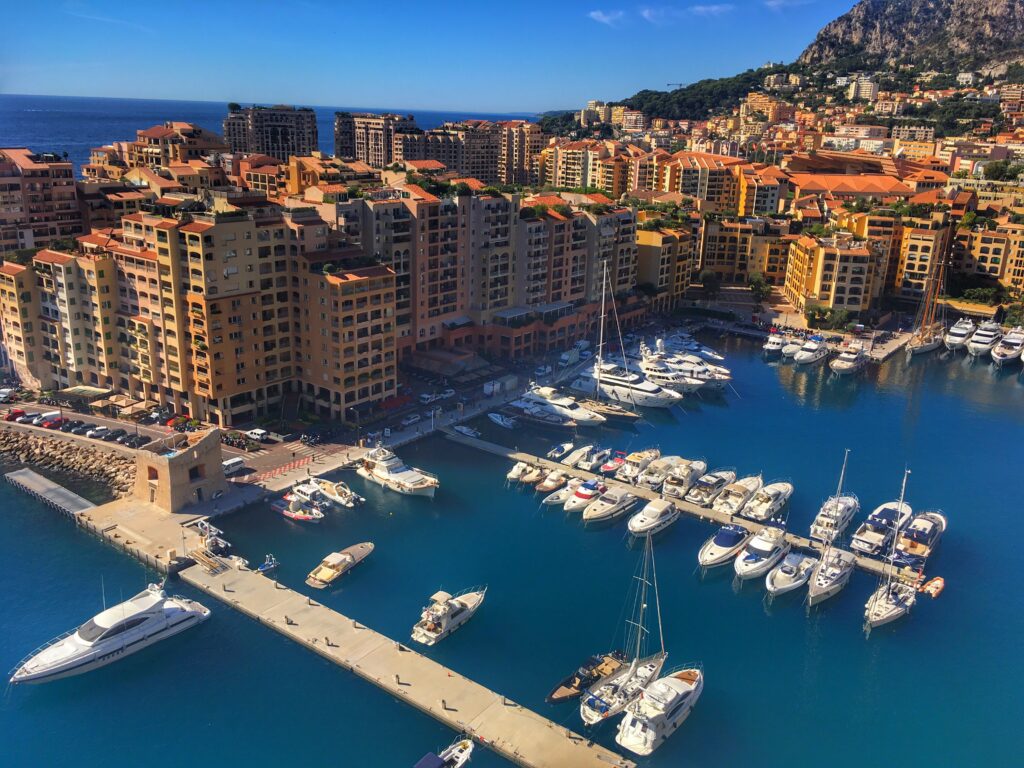 Blick auf Monaco