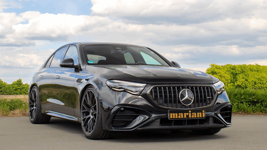 Mercedes E-Klasse W214 Tuning: Leistungssteigerung, Felgen, Auspuff & Fahrwerk von mariani Car-Styling.