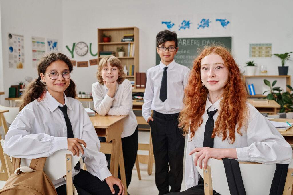 Schüler in Klasse